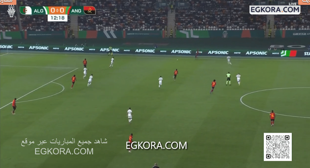 مباراة الجزائر وأنجولا