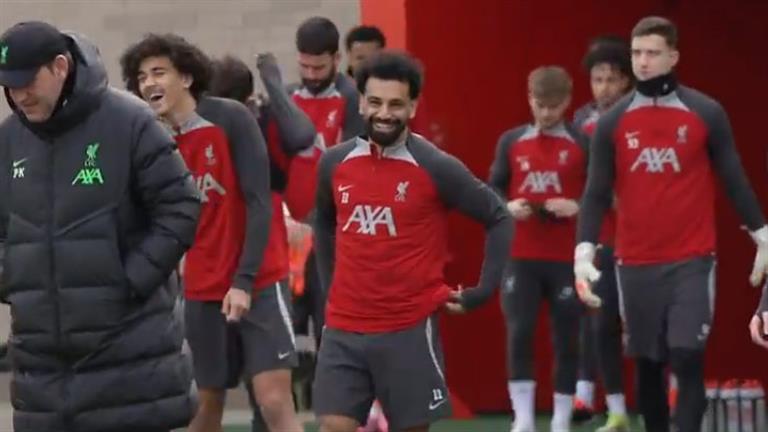 عودة صلاح للمشاركة في التدريبات الجماعية مع فريق ليفربول (فيديو) 1 عودة صلاح للمشاركة في التدريبات الجماعية مع فريق ليفربول (فيديو)