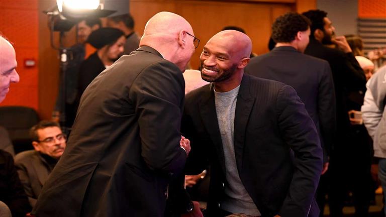 "هاني شاكر وظهور عبدالله السعيد".. لقطات من مؤتمر الزمالك لت 1 "هاني شاكر وظهور عبدالله السعيد".. لقطات من مؤتمر الزمالك لت