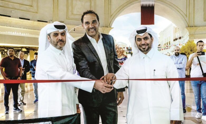 ‫ تحضيراً لبطولة قطر إكسون موبيل المفتوحة 2024 إكسون موبيل