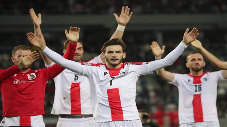 "لأول مرة في التاريخ".. منتخب جورجيا يتأهل إلى اليورو على حس 1 "لأول مرة في التاريخ".. منتخب جورجيا يتأهل إلى اليورو على حس