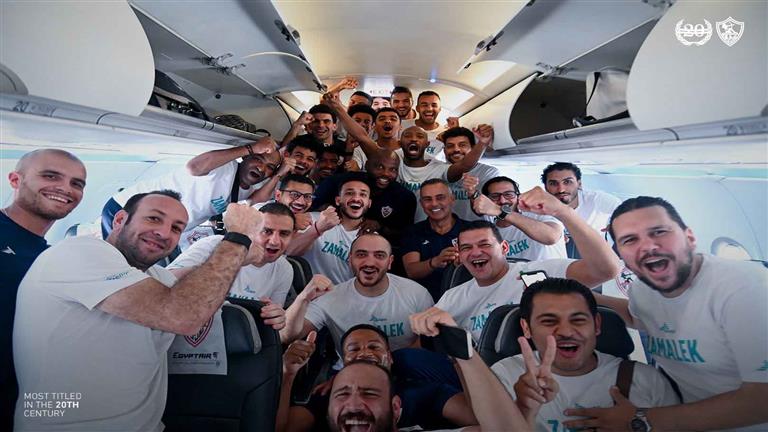 بعثة الزمالك تصل القاهرة بعد التأهل لنهائي الكونفدرالية 1 بعثة الزمالك تصل القاهرة بعد التأهل لنهائي الكونفدرالية