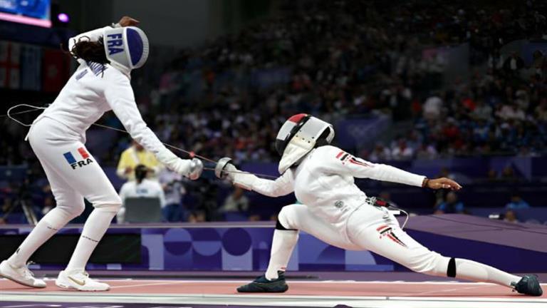 ثنائي مصر يودع منافسات سيف المبارزة للسيدات بأولمبياد باريس 2024 1 ثنائي مصر يودع منافسات سيف المبارزة للسيدات بأولمبياد باريس 2024