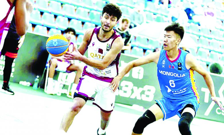 أدعم شباب السلة يستهل عالمية 3×3