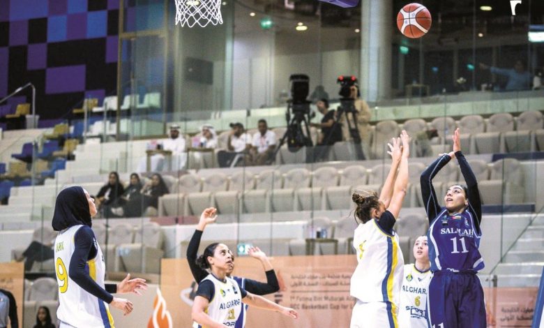 ‫ تأهل سيدات الغرافة لنهائي خليجية السلة