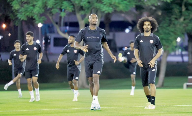 قبل لقاء الجولة الثالثة من التصفيات المونديالية العنابي بشعار