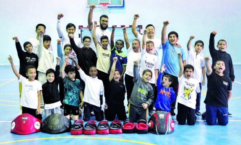 تواصل فعاليات معسكر الرياضة للجميع الشتوي