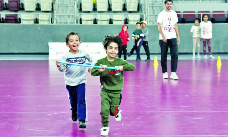 ختام مميز لمعسكر الرياضة للجميع الشتوي