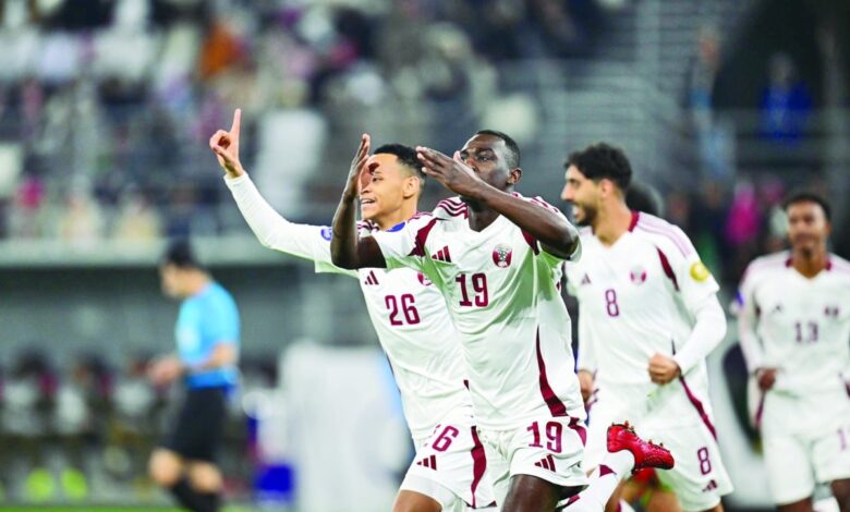 خليجي 26 الفوز بثنائية طريق العنابي للمربع الذهبي