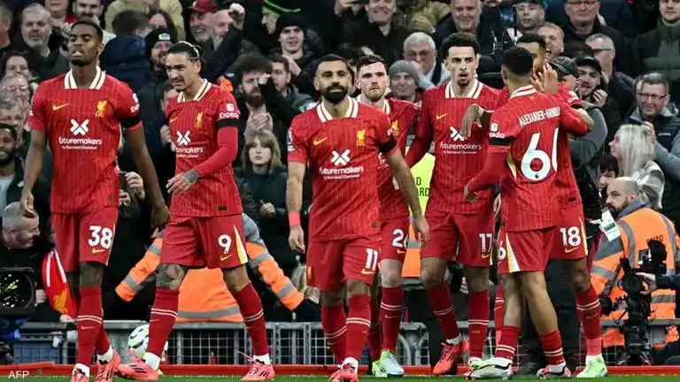 9 إحصائيات لمباراة ليفربول وليل بدوري الأبطال