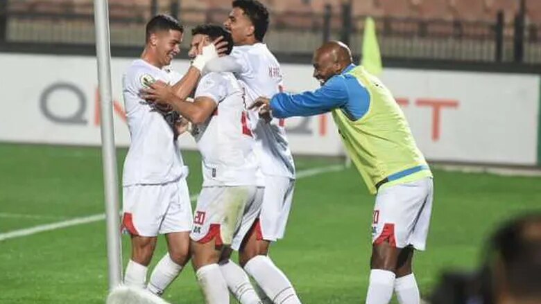 مباراة الزمالك وحرس الحدود ف دوري NILE زيزو يسجل