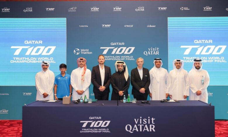 الدوحة تستضيف نهائيات بطولة العالم للترايثلون T100 لمدة 5 سنوات