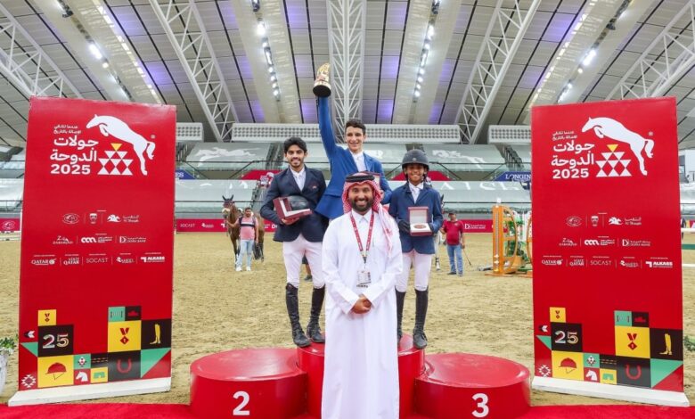 المدير الرياضي لبطولة الدوحة الدولية للفروسية يشيد بارتفاع أعداد