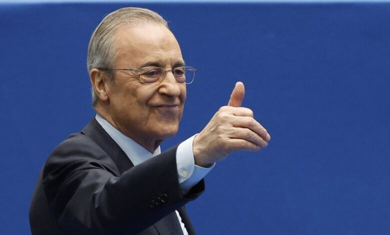 انتخاب فلورنتينو بيريز رئيساً لنادي ريال مدريد حتى عام