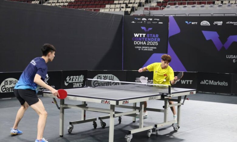 بدء منافسات الأدوار التمهيدية لبطولة قطر الدولية المفتوحة لكرة