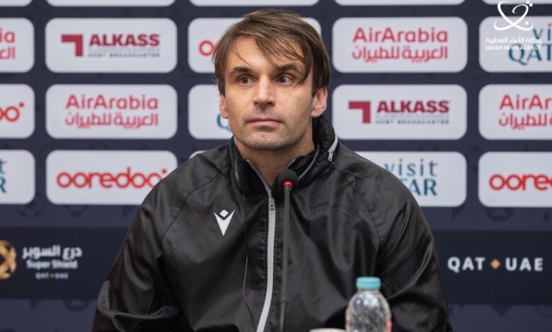 درع السوبر القطري الإماراتي مدرب الوصل الإماراتي يؤكد صعوبة