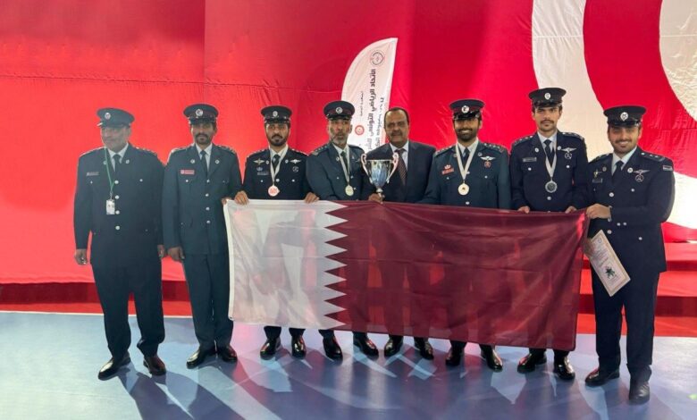 فريق الرماية القطري يحرز المركز الثاني بالبطولة العربية للشرطة
