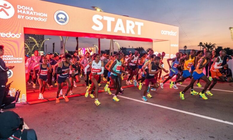 ماراثون الدوحة من أريد 2025 يسجل أرقاماً قياسية في
