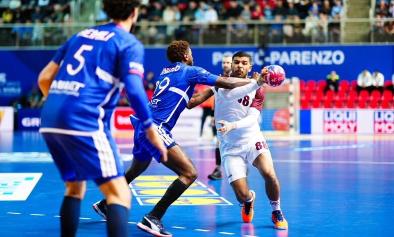 منتخبنا يخسر أمام نظيره الفرنسي في انطلاق بطولة العالم