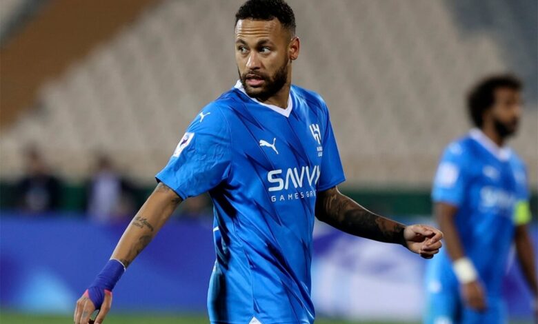 نادي الهلال السعودي ونيمار يتفقان على الانفصال بالتراضي