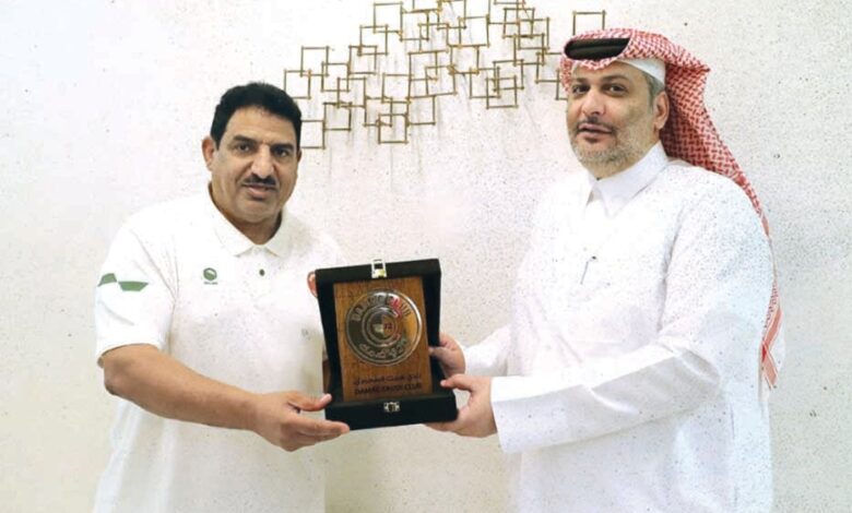 نادي ضمك السعودي يشكر الدحيل