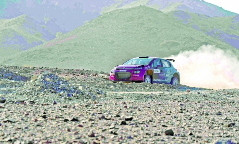 ناصر العطية أبرز المشاركين في رالي قطر الدولي