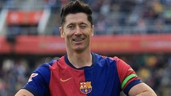 ليفاندوفسكي يقود برشلونة للفوز علي ألفيس بالليجا 1 ليفاندوفسكي