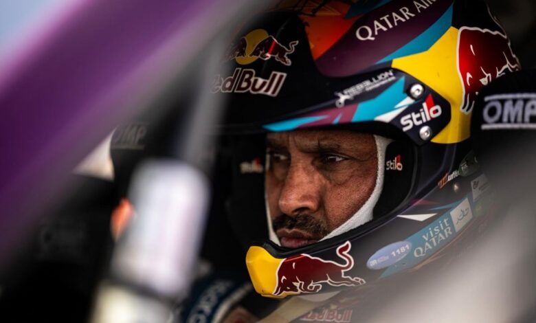 بطلنا ناصر العطية يتصدر رالي قطر الدولي