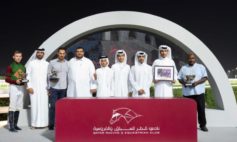 كمكيت تحصد كأس الغارية للخيل المهجنة الأصيلة