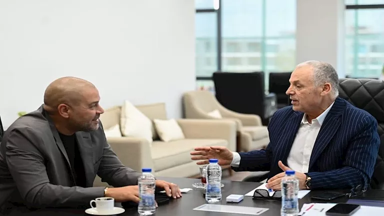أبوريدة يجتمع مع أحمد دياب لهذا السبب 1 أبوريدة يجتمع مع أحمد دياب لهذا السبب