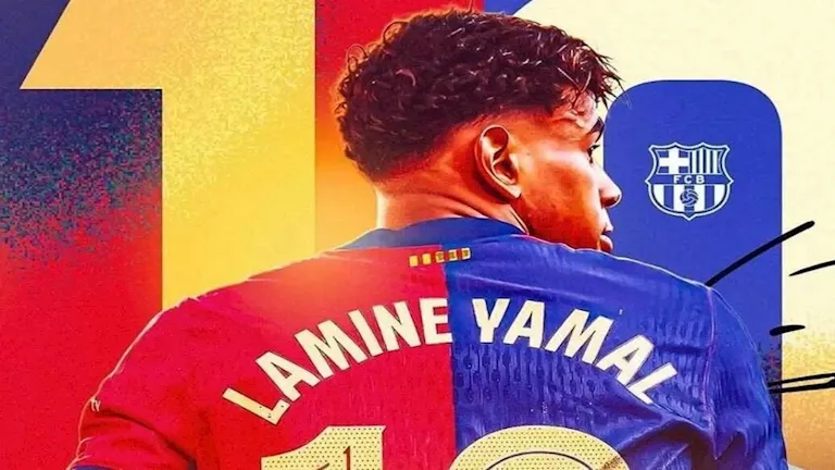 برشلونة يعلن تجديد عقد لامين يامال حتى عام 2031 1 برشلونة يعلن تجديد عقد لامين يامال حتى عام 2031
