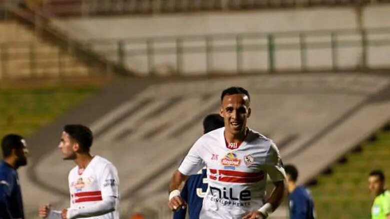 ناصر منسي يظهر بقناع الوجه قبل لقاء الزمالك والبنك الأهلي 1 منسي يظهر بقناع الوجه قبل لقاء الزمالك والبنك الأهلي