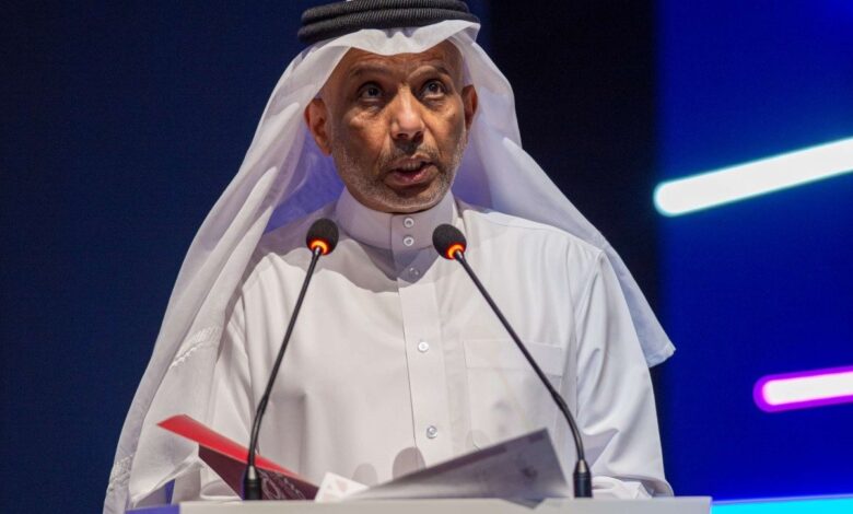 رئيس الاتحاد القطري لكرة الطاولة بطولة العالم الدوحة