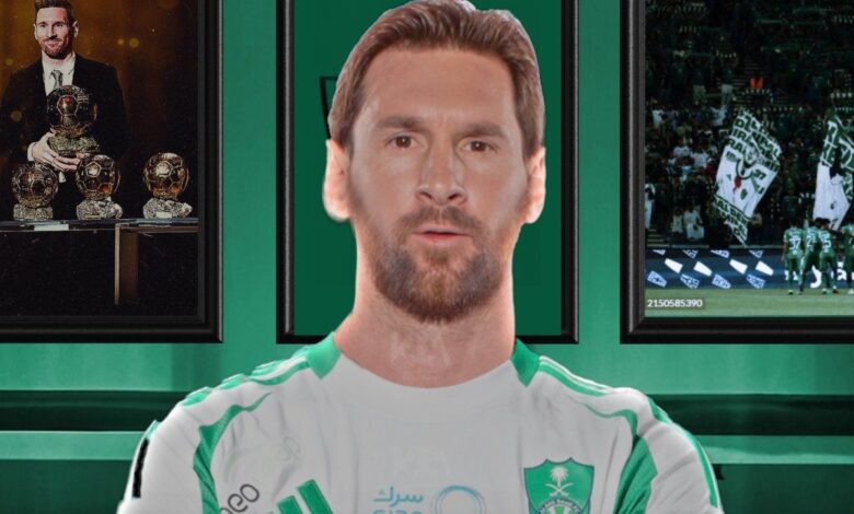 ‫ مفاجأة ميسي إلى دوري روشن السعودي