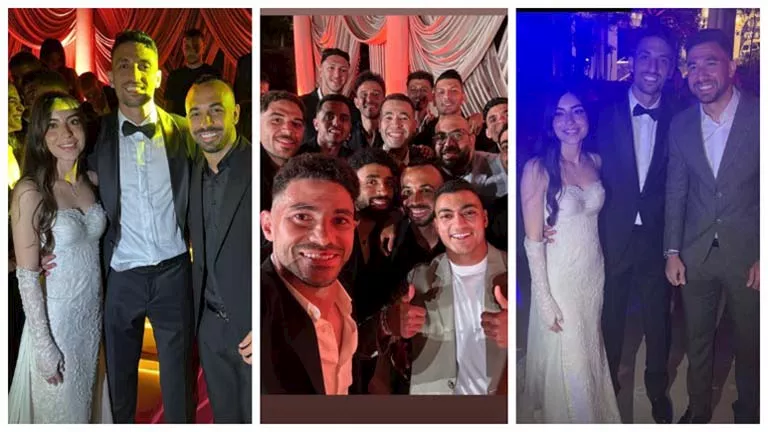 بحضور نجوم الأهلي.. طاهر محمد طاهر يحتفل بحفل زفافه 1 بحضور نجوم الأهلي.. طاهر محمد طاهر يحتفل بحفل زفافه