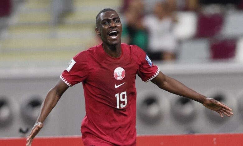 المعز علي يتصدر قائمة هدافي القارات لتصفيات مونديال 2026