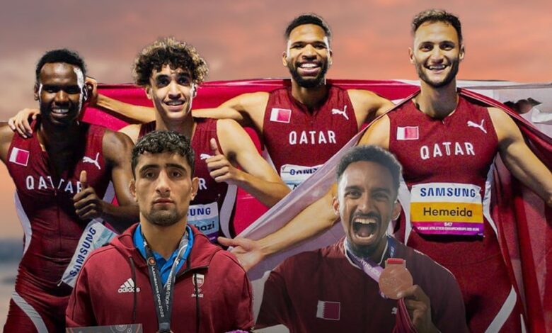 المنتخب القطري لألعاب القوى يحرز المركز الخامس في البطولة