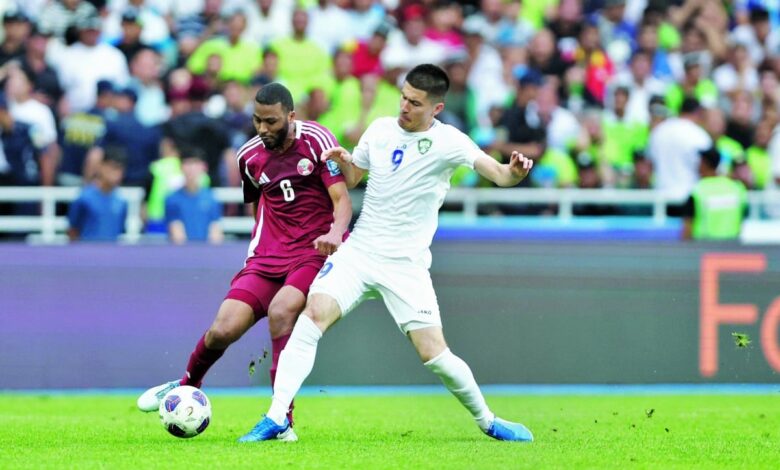 قبل المشاركة في الملحق الآسيوي المونديالي العنابي يتعثر أمام