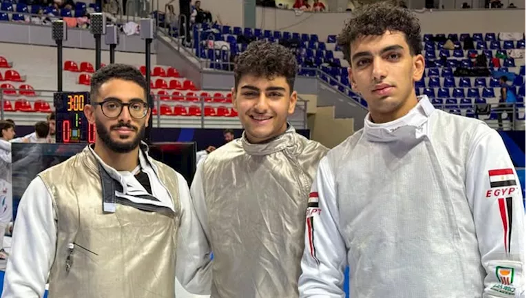 منتخب مصر لسلاح الشيش يفوز على الكيان الصهيوني 1 منتخب مصر لسلاح الشيش يفوز على الكيان الصهيوني