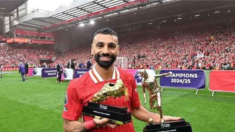 منصة عالمية: محمد صلاح ثاني أفضل صاحب قدم يسرى خلف ميسي 1 عالمية محمد صلاح ثاني أفضل صاحب قدم يسرى خلف