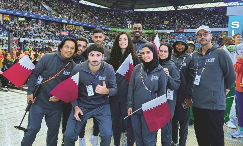 أدعم الجامعات يشارك في حفل افتتاح الألعاب العالمية