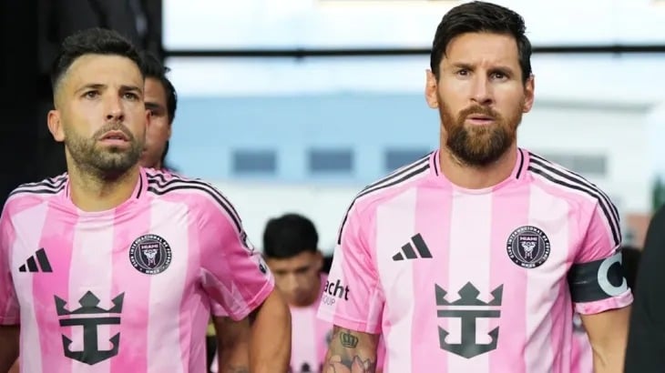 إيقاف ميسي وألبا لمباراة واحدة بالدوري الأمريكي تعرف