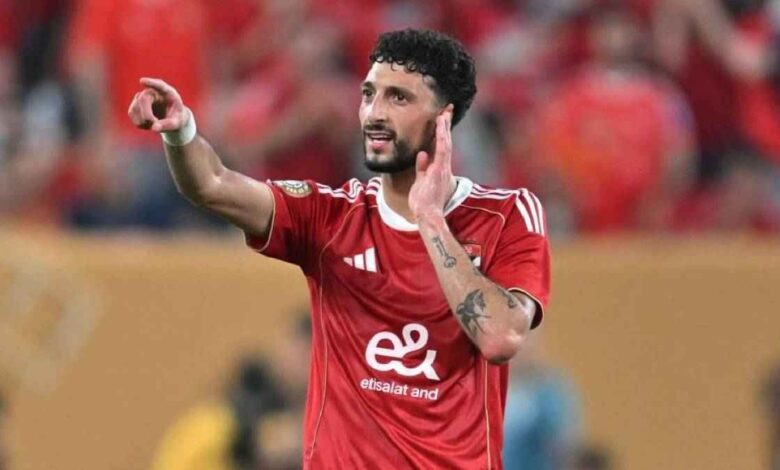 الأهلي المصري يستبعد الفلسطيني وسام أبو علي من معسكر