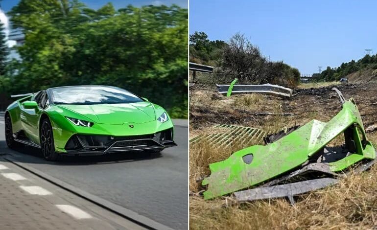 السلطات الإسبانية تحقق هل تسببت السيارة لامبورغيني في وفاة