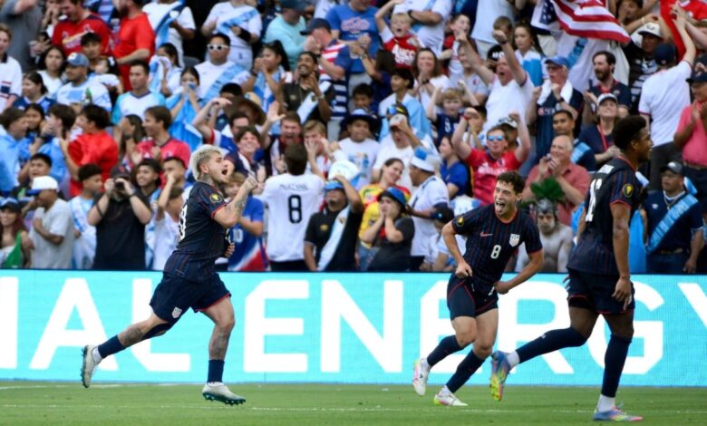 الكأس الذهبية المنتخب الأمريكي يواجه نظيره المكسيكي في المباراة