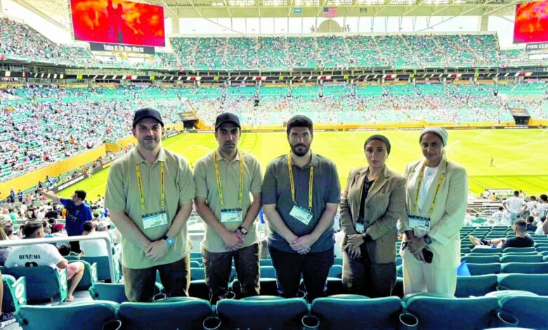 اللجنة العليا وقوة أمن البطولة تشاركان بمونديال الأندية