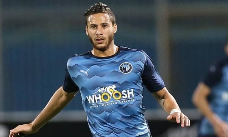 مصر القبض على رمضان صبحي لاعب بيراميدز بعد عودته