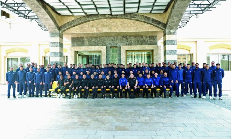 بلان يفتتح ندوة حكام النخبة لغرب آسيا