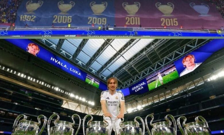 قناة برشلونة تسخر من مودريتش وتثير غضب جماهير ريال