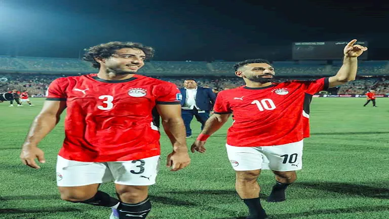منتخب مصر بالزي الرئيسي "الأحمر" أمام بوركينا فاسو 1 منتخب مصر بالزي الرئيسي "الأحمر" أمام بوركينا فاسو